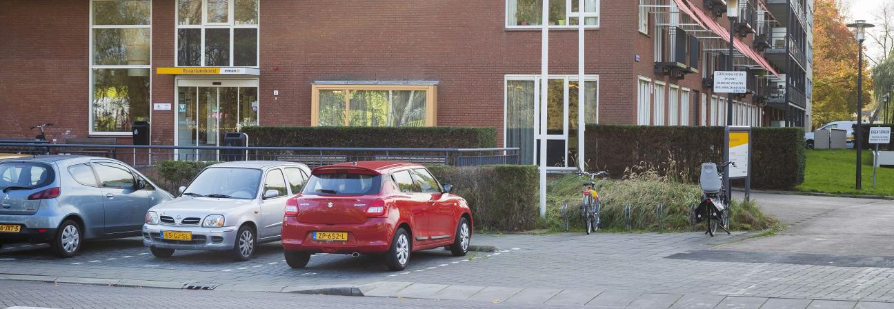 Vooraanzicht Rosariumhorst