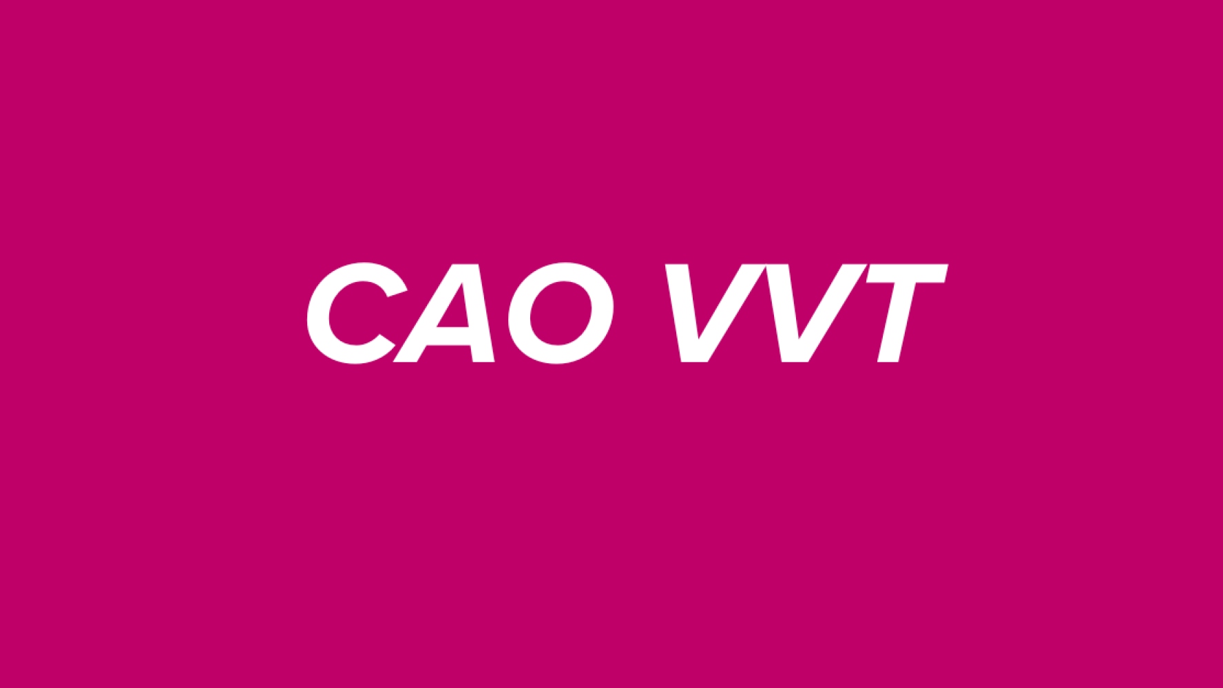 CAO VVT