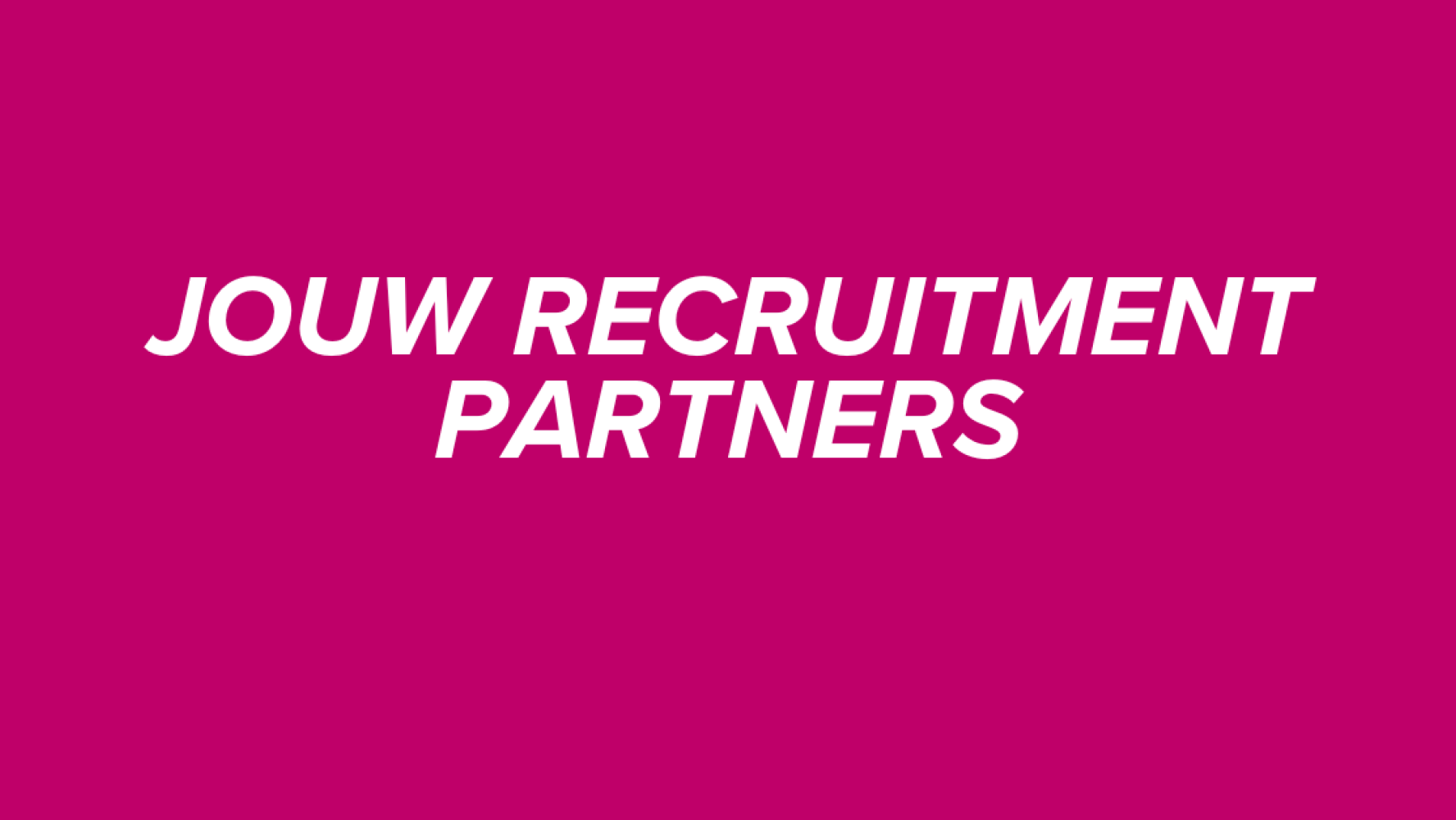 Recruitment Evean richtlijnen professioneel en betrouwbaar